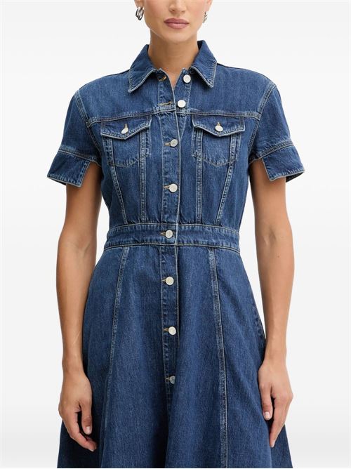 Abito donna corto con denim Karl Lagerfeld | B1W130378921